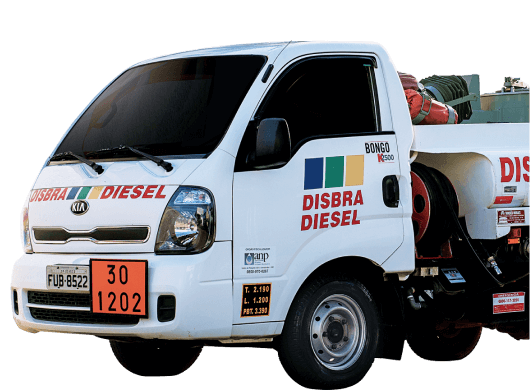 Veículo Utilitário da frota Disbra Diesel