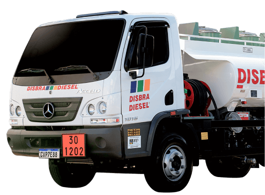 Caminhão 3/4 da frota Disbra Diesel